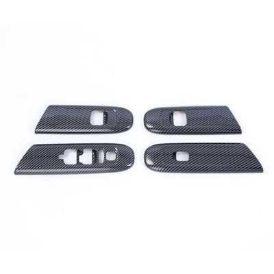 Car Door Armrest Window Lift Switch Cover Trim ABS Stickers For Mercedes Benz GLC 2023 LHD Interior Parts