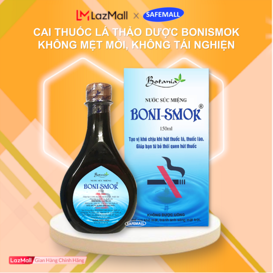 Cai thuốc lá boni smok từ thảo dược - ảnh sản phẩm 1