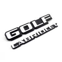 For VW MK1 Plastic GOLF CABRIOLET Rear Trunk Lid Boot Badge Emblem Logo Sticker