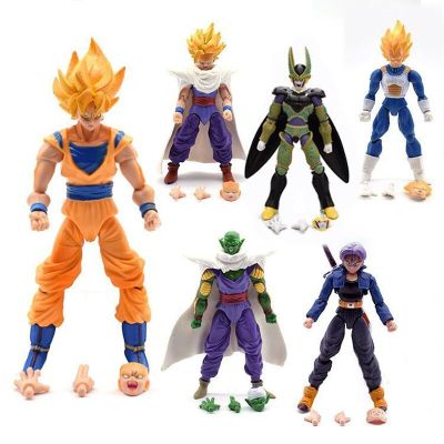 2023ผลิตภัณฑ์ที่น่าเชื่อถือดราก้อนบอลตุ๊กตาขยับแขนขาได้ Super SHF Goku โมเดลของเล่นสำหรับเด็กที่เป็นของขวัญ