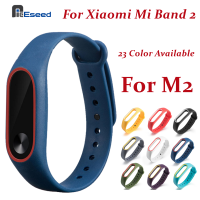 NicEseed สายรัดข้อมือ TPU ของแท้,สายรัดข้อมือสำหรับ Xiaomi Mi Band 2สายนาฬิกาข้อมือสวมใส่ได้ปรับได้สำหรับ Xiaomi M2