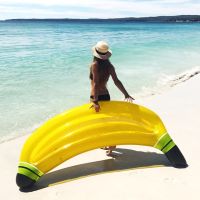 แพยางกล้วย ขนาดใหญ่ Inflatable New Sunnylife Banana Float By Float Me Summer