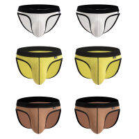 6pcslot Gtopx Man Under Wear Sexy Tights Panty Boxers Shorts Modal Bikini Briefs Underwear