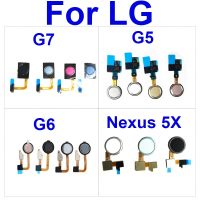 Tombol Beranda Pita Fleksibel Sidik Jari untuk LG G7 G6 G5 LGM-G600K H870 US997 VS998 Nexus 5X Bagian Kabel Fleksibel Kunci Rumah Sentuh Jari