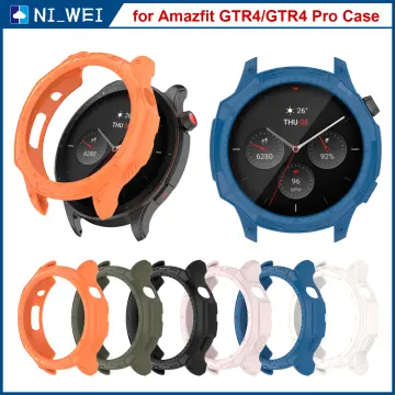 For Amazfit GTR 4 / GTR 4 Pro Armor Hollow TPU Watch Case(Jungle