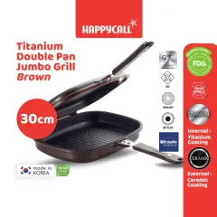 Happycall IH Synchro Double Pan Jumbo Grill Versi 2 - Happycall Indonesia