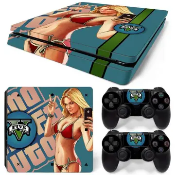 Grand Theft Auto GTA 5 PS4 Sticker Play station 4 Skin PS 4 Sticker Decal  Cover For PlayStation 4 PS4 Console & Controller Skins