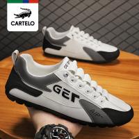 ✐☂ Cartelo crocodile mens shoes 2023 new A-Gump shoes breathable summer ultra-thin trendy sports shoes Doudou shoes