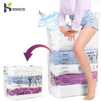 Konco 15แพ็คถุงเก็บสูญญากาศ,หน้าแรก Organizer พับเก็บได้เสื้อผ้าออแกไนเซอร์ขนาดใหญ่ซีลถุงบีบอัดไม่จำเป็นต้องปั๊ม