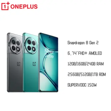 Global Rom Oneplus ACE 2 Pro 5G Snapdragon 8 Gen 2 6.74'' 120Hz AMOLED  Display Screen 5000mAh Battery 150W SUPERVOOC Charge