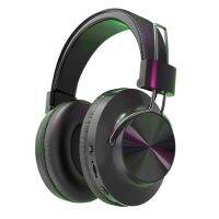 ไร้สายพับได้ S4000พร้อมไมโครโฟนชุดหูฟังเพลงสเตอริโอ3.5Mm AUX-In/บัตร TF/FM