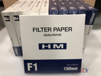 กระดาษกรอง (Filter paper) No.F1 (No.10) ยี่ห้อ Hyundai micro (ฮุนได ไมโคร)