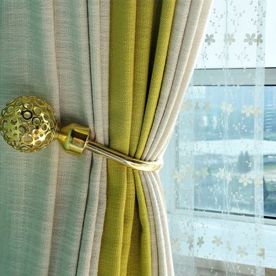 1pcs U-shaped Curtain Tie back Holder Hooks Tie Backs Bedroom Living Room Curtain Decoration Holdback Metal Curtain Hook