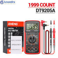 Lzandrae มัลติมิเตอร์แบบดิจิทัล DT9205A เอนกประสงค์,ความแม่นยำสูง1999คะแนนเครื่องทดสอบกระแสไฟฟ้าแรงดันไฟฟ้ากระแสตรง Ac/dc พร้อมส่ง