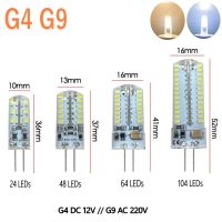 G4โคมไฟ LED โคมไฟระย้าหลอด Droplight ไฟขั้วเกลียว Led 12V 24V 110V 220V V 7W 9W G9ทิ้งระเบิดสีขาวโคมไฟสีขาวนวล