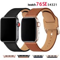 ”:{》สายหนังหลากสีสำหรับสายนาฬิกาข้อมือ44มม. 40มม. 41มม. 45มม. สำหรับ Iwatch Series 8 7 6 SE 5 4สร้อยข้อมือ42มม. Ultra49mm