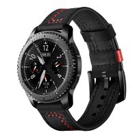 ✿✾✜ Genuine leather strap For Samsung Galaxy Watch 46mm/Gear S3 frontier/classic bracelet huawei watch GT 2 46mm band 22mm watchband