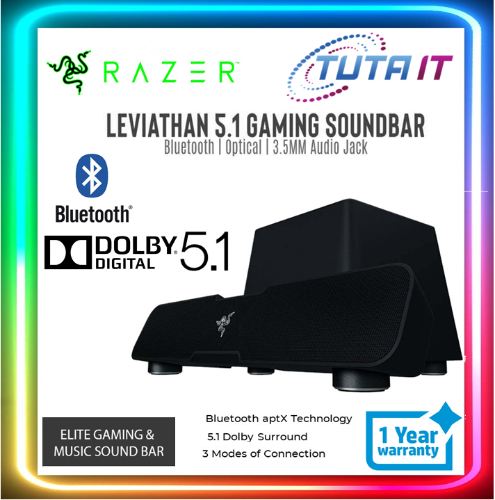 Razer Leviathan Elite Gaming Soundbar(RZ05-01260100-R3A1) | Lazada