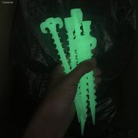 ❐♦ 5pcs Awning Nails Anchor Screw Luminous High Quality Durable Convenient Screw Pegs Outdoor Camping Hiking Fishing Spiral Nails