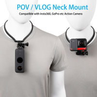 E Camera Neck Holder Chest Mount POV/VLOG For Insta360 One X3 X2 X RS R, Gopro Hero 11 10 9 8 7 6 5 4, DJI Osmo Action 3 2, AKASO