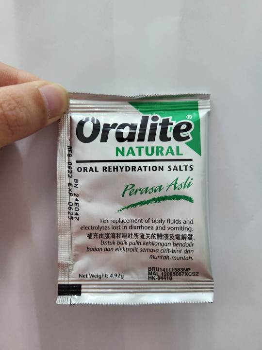 Exp2025 Oralite Oral Rehydration Salts 1 Sachet Lazada 7294