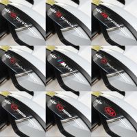 Hot New 2pcs Car Logo Rear View Mirror Rain Eyebrow Rainproof Protector Rain Cover zhi