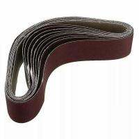 10Pack 686X50Mm Sanding Belts Aluminium Oxide Sander Sanding Belts