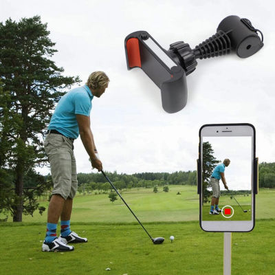 【2023】Fashion Golf Swing Recorder Holder Cell Phone Clip Holding Trainer Practice Training Aid New Golf Sport Accessories Phone Holder