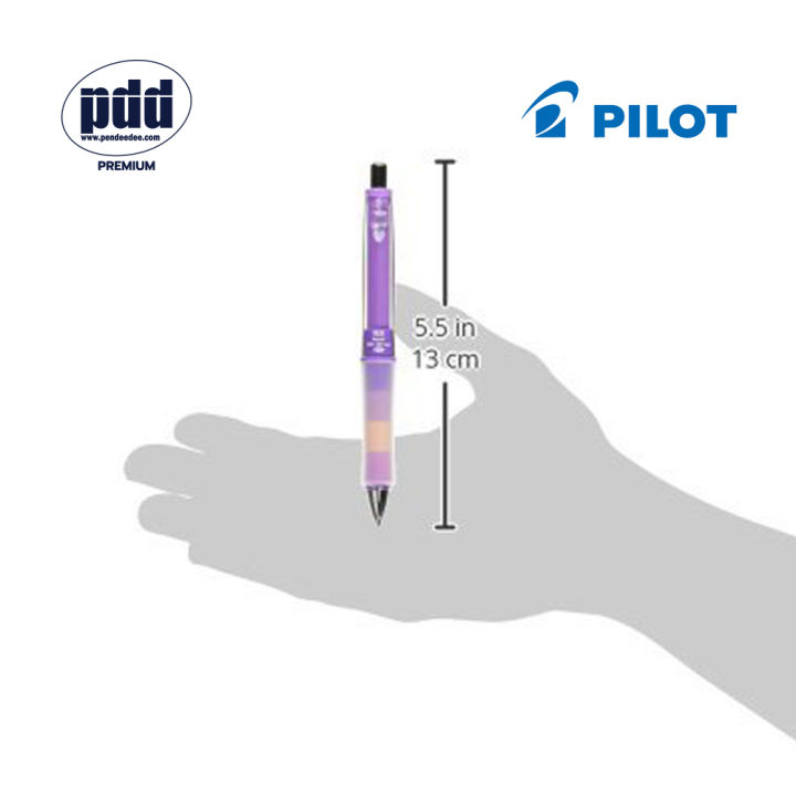 pilot-ดินสอกดแบบเขย่าไส้ดินสอ-pilot-dr-grip-playborder-ขนาด-0-5-มม-สีม่วงลาเวนเดอร์-pilot-dr-grip-playborder-mechanical-pencil-lavender-color