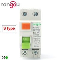 S Type RCCB Time Delayed RCD ELCB Delay Type Differential Switch Electromagnetic Circuit Breaker Electrical Circuitry Parts