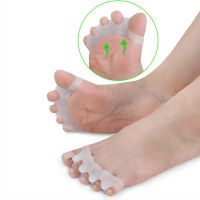 ♈∋™ Silicone Foot Care Gel Bunion Protector Toe Separators Correctors Hallux