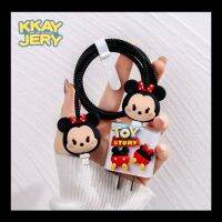 Disney Mickey and Minnie Apple data cable protective cover 18W20W mobile phone charger head suitable for iPhone11/12/13 winding