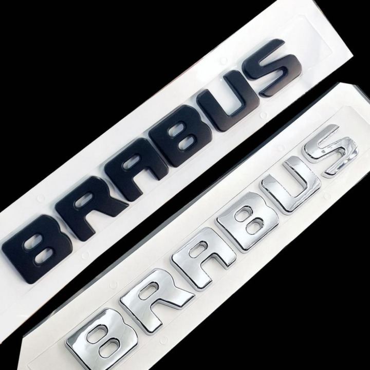 สติกเกอร์ท้ายรถ-mercedes-benz-สำหรับ-mercedes-benz-brabus-w205-w463-g500-g350d-g55-g63-amg-g800สติกเกอร์ตรารถยนต์-brabus-ปรับแต่งด้านหลัง