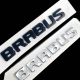 สติกเกอร์ท้ายรถ Mercedes Benz สำหรับ Mercedes Benz Brabus W205 W463 G500 G350D G55 G63 AMG G800สติกเกอร์ตรารถยนต์ Brabus ปรับแต่งด้านหลัง