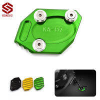 สำหรับ Kawasaki Ninja 300 ZX300R 2013-2015ใหม่ Ninja250 ZX250R 2013-2016 Moto CNC Kickstand ขาตั้ง Extension Pad แผ่น