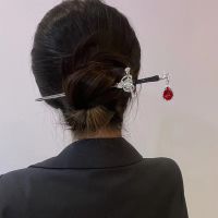 New Metal Sword Hair Sticks Chinese Women Hair Pin Clip Chopstick Bridal Wedding Hair Jewelry Accessories Bun Makers Gifts