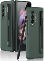 Samsung Galaxy Z Fold 3 5G Case , RUILEAN Slim PC พร้อม S Pen ผู้ถือบางเฉียบออกแบบมาสำหรับ Samsung Galaxy Z พับ3 5G