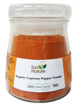 Cayenne Pepper Powder 35K H.U. Organic