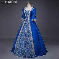 ┇◇™ n4rn Vestido medieval vitoriano cosplay trajes feminino palácio carnaval festa vestido de baile disfarce princesa robe