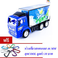 ND THAILAND ของเล่นเด็ก รถบรรทุก รถสไปรท์ รถโค้ก MAX TRUCK SIMULATION MODELS DESIGN (มี 2 ลายให้เลือก) NO.GE10009