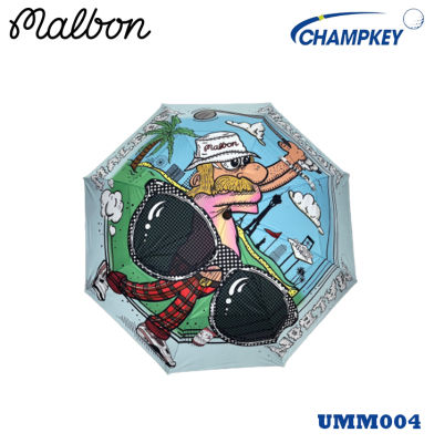 Champkey ร่มกอล์ฟกันแดด Malbon in lasvegas ขนาด 30 และ 34 (UMM004) 30/34 inches Malbon Golf Umbrella