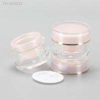 ✁  10g Refillable Bottles Acrylic Travel Face Cream Lotion Cosmetic Container Portable Mini Sub-bottle Transparent Bottling