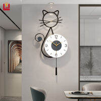 YONUO clock European light luxury wall clock Modern minimalist home wall-walled clock has a decorative effect at the same time lvk