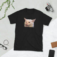 2020 New Funny Yelling At Cat, Smudge Disgusted Over Salad Meme T-Shirt T-Shirt T-Shirt Custom Aldult Teen Unisex Cotton XS-4XL-5XL-6XL