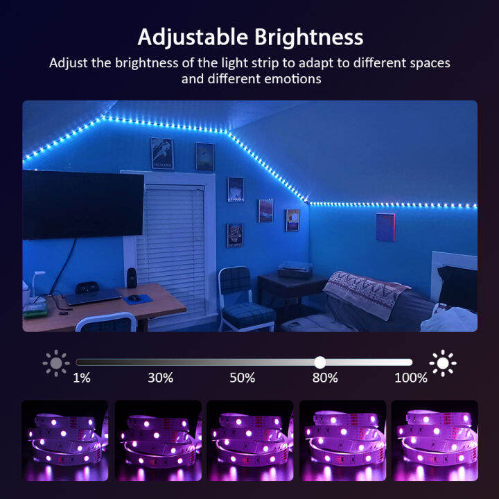 smart-wifi-led-lights-flexible-color-changing-led-light-strips-kit-work-with-alexa-and-google-assistant-for-bedroom-decoration