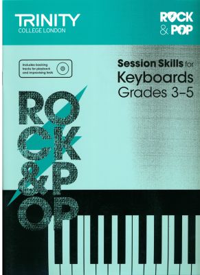 Trinity College London: Rock &amp; Pop Session Skills For Keyboards(Book/CD) Grade Initial-8