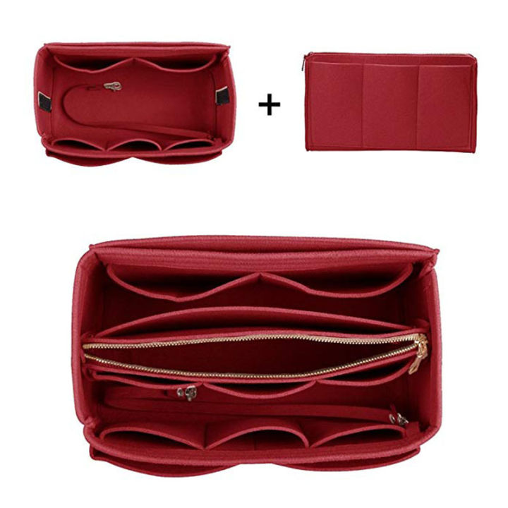 hhyukimi-ยี่ห้อ-make-up-organizer-felt-ใส่กระเป๋าสำหรับกระเป๋าถือด้านในกระเป๋าแบบพกพากระเป๋าเครื่องสำอาง-fit-ต่างๆยี่ห้อกระเป๋า
