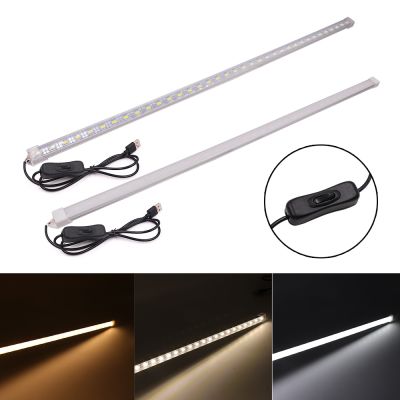 ❈ 5V USB LED Bar Light Hard Rigid Strip 5630 Aluminum Tube Lamp with On/Off Switch LED Light Bar Under Cabinet Lighting