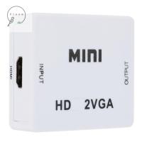 ZIAAN HDMI เป็น VGA Mini HDMI To VGA อะแดปเตอร์เสียงตัวแปลงวิดีโอ1080P ขั้วต่อเสียง HDMI2VGA ขนาดเล็กใช้งานง่ายใช้พลังงานต่ำ HDMI เป็น VGA แปลงอะแดปเตอร์สำหรับ XBOX360/บลูเรย์ดีวีดี/กล่องด้านบนชุด HD โปรเจคเตอร์ /Crt