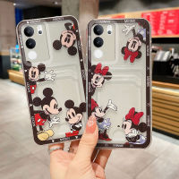 เคสโทรศัพท์ Vivo V29 5G 2023ล่าสุดพร้อมลายการ์ตูนคลาสสิกดีไซน์กระเป๋าใส่บัตรกันกระแทกปลอกอ่อนยางใสเคสVivo V29 5G เคสโทรศัพท์น่ารัก